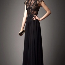 Robe en mousseline romantique
