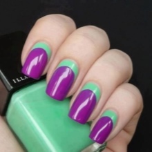 Manucure mauve
