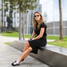 Chaussures de sport pour robe en lin