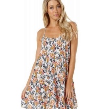 Robe courte en viscose