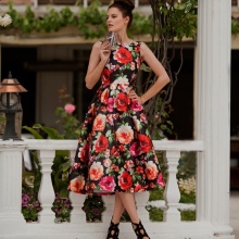 S'habiller dans une grande fleur