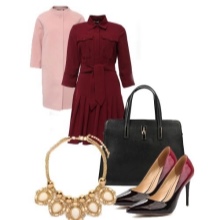 Platter jacket et ses accessoires pour une figurine de type triangle inversé