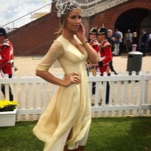 Robe bijou avec taille haute