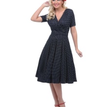 Robe Polka Dot Années 50