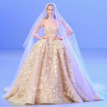 Magnifique robe de mariée baroque