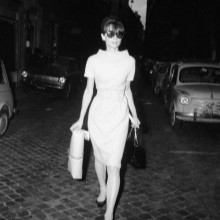 Robe midi années 60