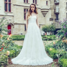 Robe de mariée une ligne