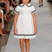 Robe d'été pour filles a-silhouette