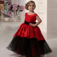 Robe élégante pour les filles 4-5 ans de moelleux au sol