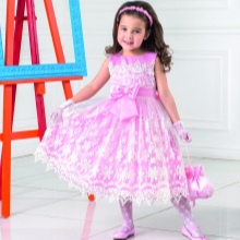 Robe en dentelle du Nouvel An pour la fille