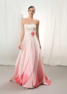 Robe de mariée rose