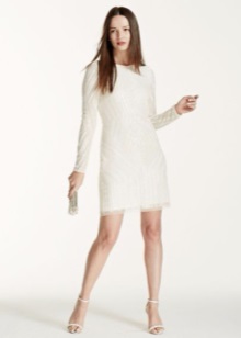 Robe de mariée coupe simple