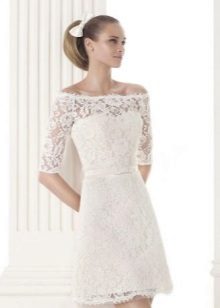 Robe de mariée courte