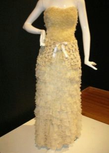 robe de mariée préservatif droite