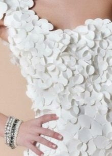 Robe de mariée en papier