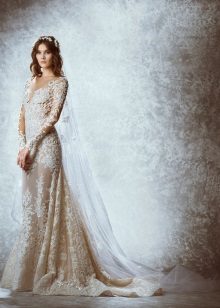 Robe de mariée ajourée de Zuhair Murad