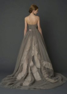 Robe de mariée grise Vera Wong
