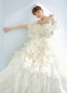 Scena D'Uno Robe De Mariée Blanche
