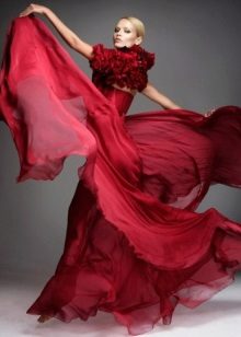 robe de mariée rouge originale