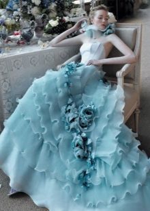 Robe de mariée couleur originale
