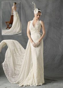 Robes de mariée dos ouvert de Yolan Cris Belle Epoque