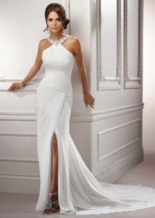 Robe de mariée Empire simple