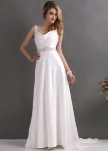 Robe de mariée coupe simple