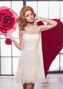 Robe de mariée courte plage