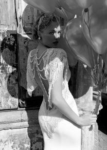 Galia Lahav Nyitott vissza Esküvői ruha