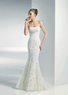 Robe de mariée sirène pour bas