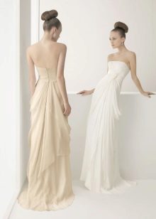 Robe de mariée pour bas avec draperie