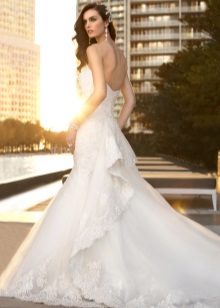  magnifique robe de mariée avec un train