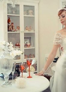 Robe de mariée dans le style de la Provence française