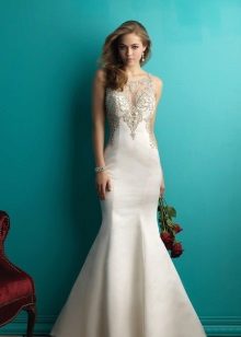 Robe de mariée sirène pour un second mariage