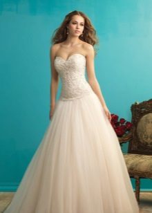 Robe de mariée en organza