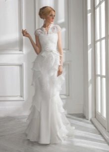 Robe de mariée fermée de Lady White