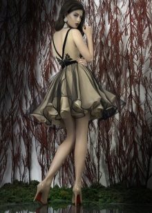 Robe de soirée bébé dol