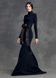 Robe de soirée droite de Dolce & Gabbana