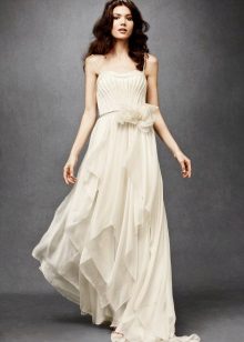 Robe de mariage plage cérémonie simple
