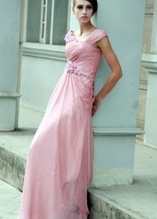 Robe de mariée plage rose