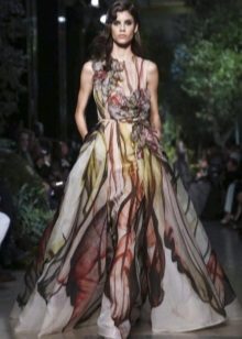 Robe de mariée couleur de la plage