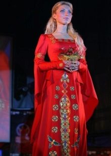 Robe de mariée rouge