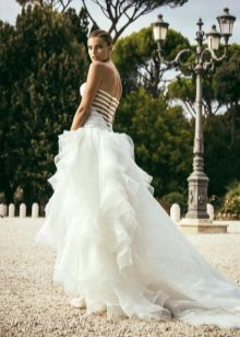 Alessandro Angelozzi Robe de mariée avec dos ouvert