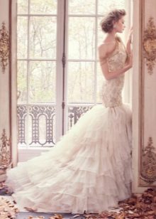 Robe de mariée de sirène Lazaro