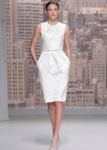 Cas de robe de mariage
