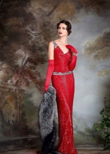 Robe de mariée rouge
