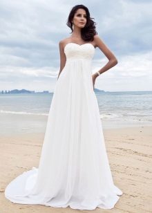 Robe de mariée Empire pour mariage d'été