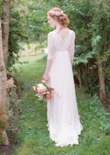 Robe de mariée Empire Vue de dos