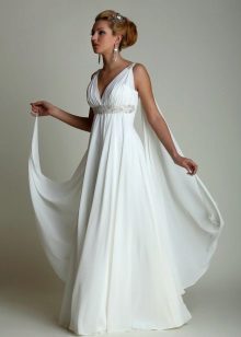 Robe de mariée empire