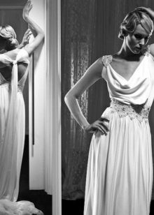 Isabel Zapardiez robe de mariée grecque
